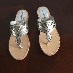 Sam Edelman size38  leather flat sandals. NIB